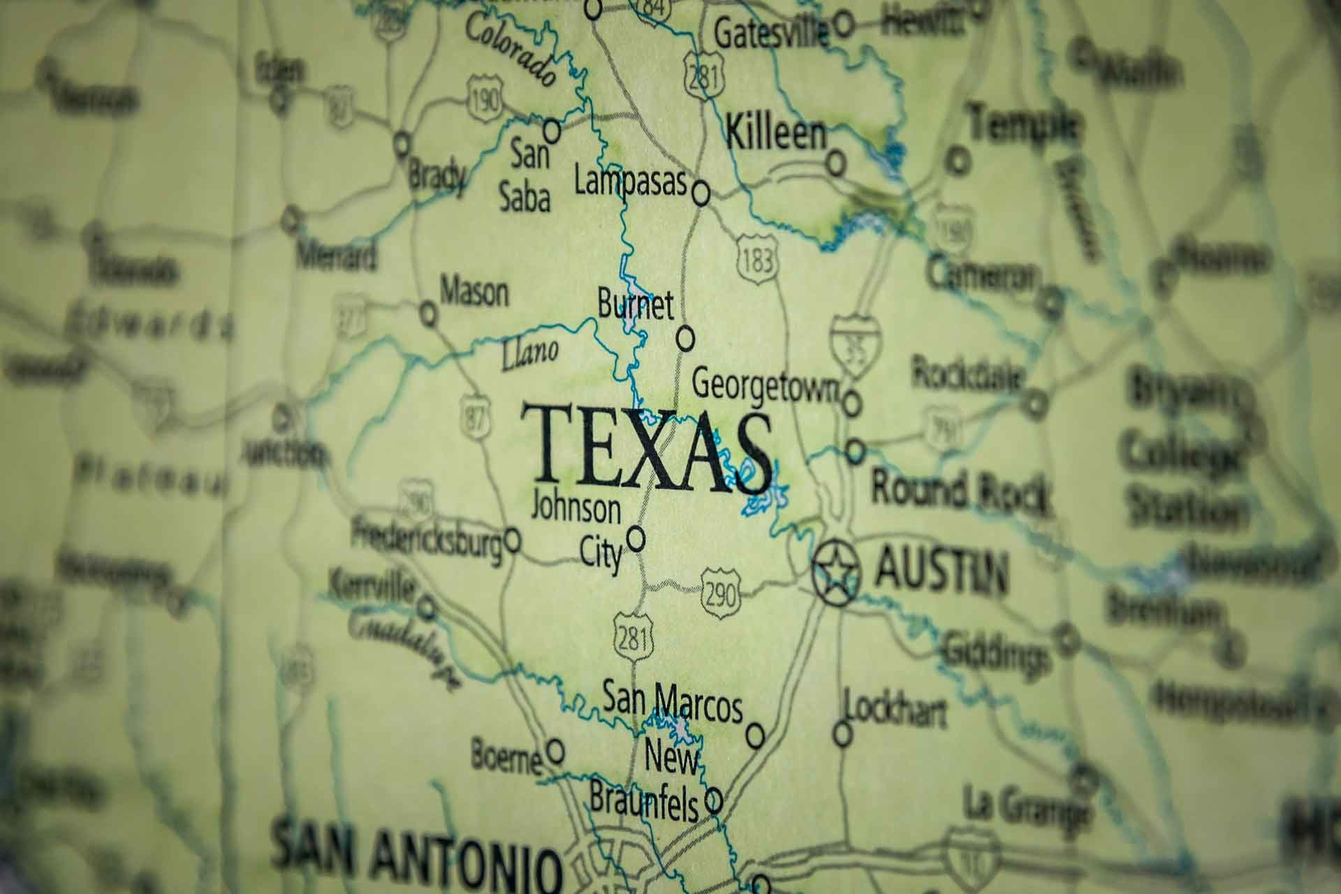 Old Historical City, County And State Maps Of Texas - Texas Historical Maps Online