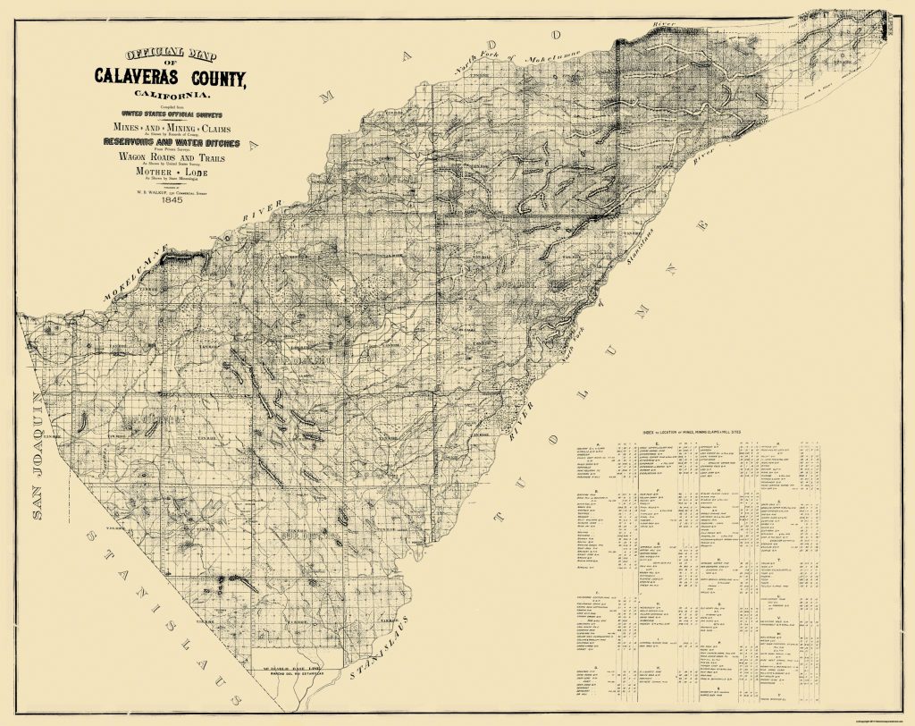 Old Gold Mine Maps