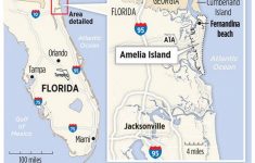 On Florida's Amelia Island, A Mix Of Tranquility And History | Miami - Amelia Island Florida Map
