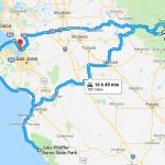 One Week In Northern California: Road Trip Itinerary | Frugal Frolicker   Northern California Road Trip Map