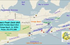 Orange Beach Tourist Map - Orange Beach • Mappery - Orange Beach ...