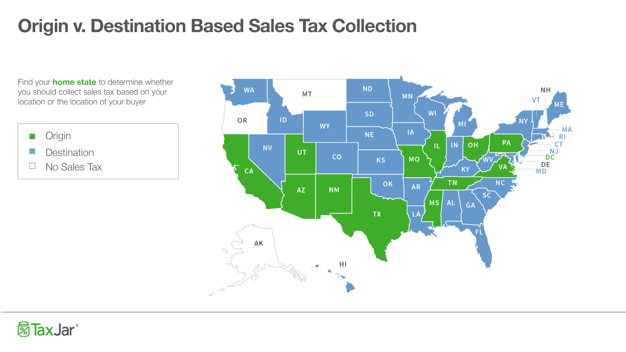 Origin-Based And Destination-Based Sales Tax Collection 101 - Orange County Florida Parcel Map