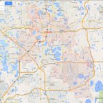 Orlando, Florida Map   Detailed Map Of Orlando Florida