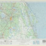 Orlando Topographic Maps, Fl   Usgs Topo Quad 28080A1 At 1:250,000 Scale   Topographic Map Of South Florida