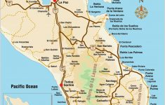 Overview Map La Paz - East Cape - Los Cabos - Los Cabos Guide | Retreats - La Paz Baja California Map