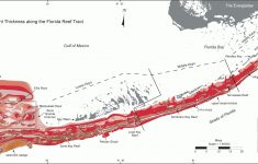 Overview Map—Reef And Sediment Thickness - Systematic Mapping Of - Florida Reef Map