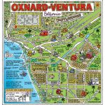Oxnard California | The Cartoon Map Capital Of The World   Fun Maps   Oxnard California Map