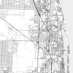 Palm Beach Gardens, Florida   Area Map   Light | Hebstreits   Palm Beach Gardens Florida Map