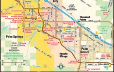 Palm Springs California Area Map Image Vectorielle De Stock (Libre - Map Of California Showing Palm Springs