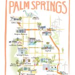 Palm Springs Map California   Klipy   Palm Springs California Map
