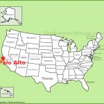 Palo Alto Location On The U.s. Map   Palo Alto California Map