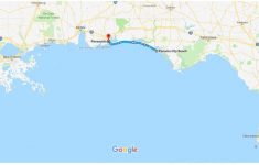 Panama City Beach, Fl To Pensacola, Fl – Google Maps | Urban Bicycle - Where Is Pensacola Florida On A Map