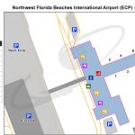 Panama City   Northwest Florida Beaches International (Ecp) Airport   Map Of Northwest Florida Beaches