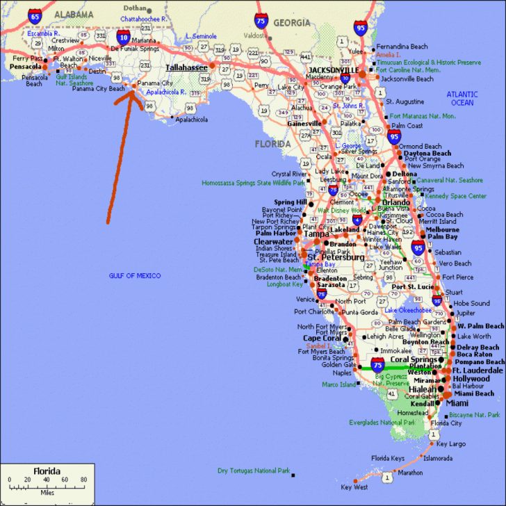 Where Is Panama City Florida On The Map