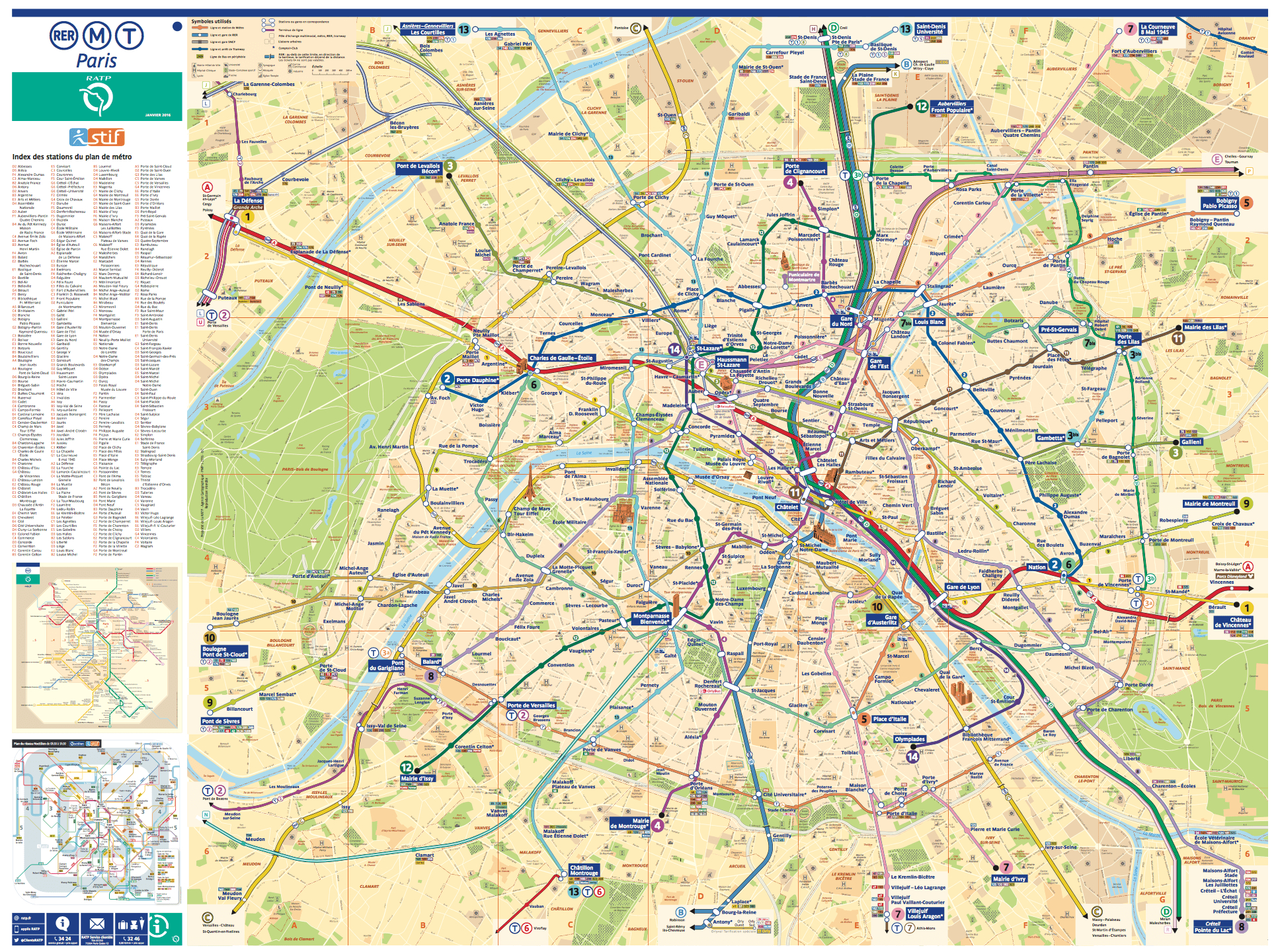 Paris Metro Map – The Redesign — Smashing Magazine - Map Of Paris Metro Printable