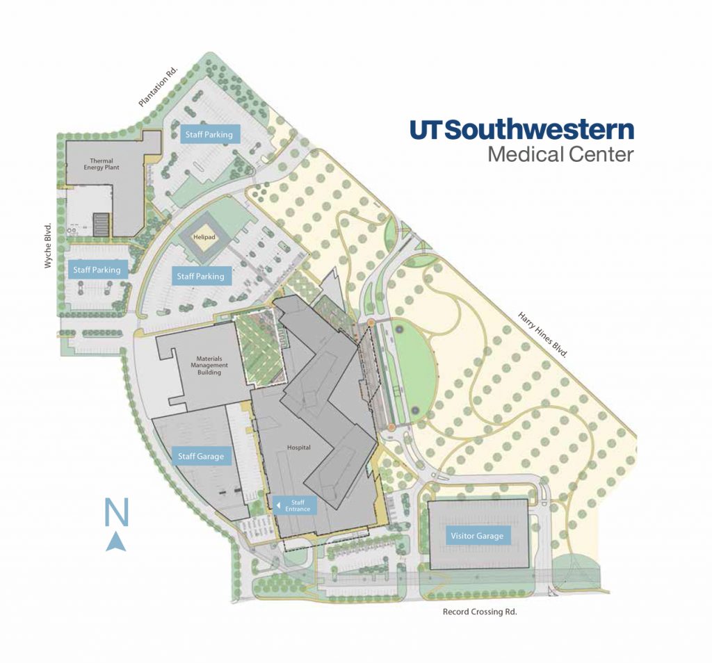 Presbyterian Hospital Dallas Campus Map - Map of world