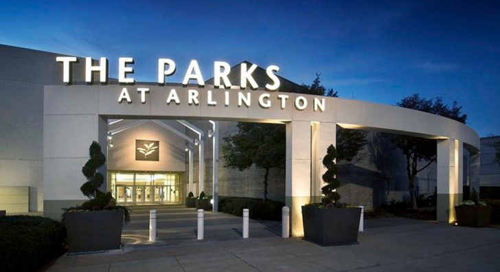 Map Of The Parks Mall In Arlington Texas