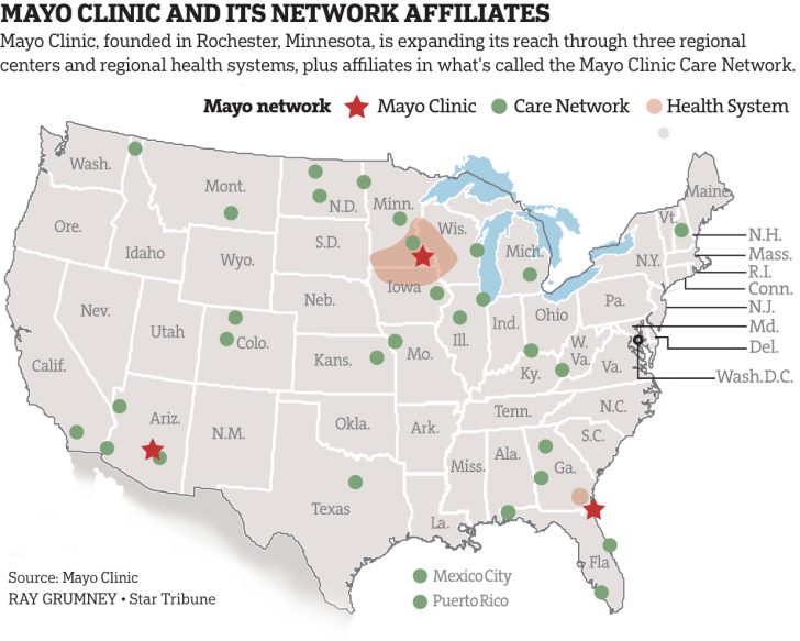 Mayo Clinic Florida Map