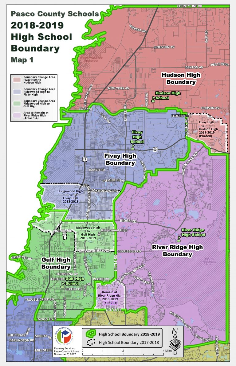 Pasco School District Posts Proposed Rezoning Map For Ridgewood High ...