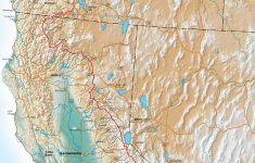 Pct Maps - Northern California Hiking Map
