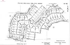 Perfect Mix Of Trees And Open Space! 1.19 Acres In Northern - California Pines Parcel Map