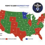 Permit To Carry Maps | Mn Firearms Training   Florida Ccw Reciprocity Map 2017