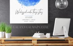 Personal Star Mapdate And Location - Printable Poster Wall Art - Printable Star Map By Date