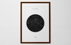 Personalized Star Map Print Or Poster Of The Night Sky - Posterhaste - Free Printable Star Maps