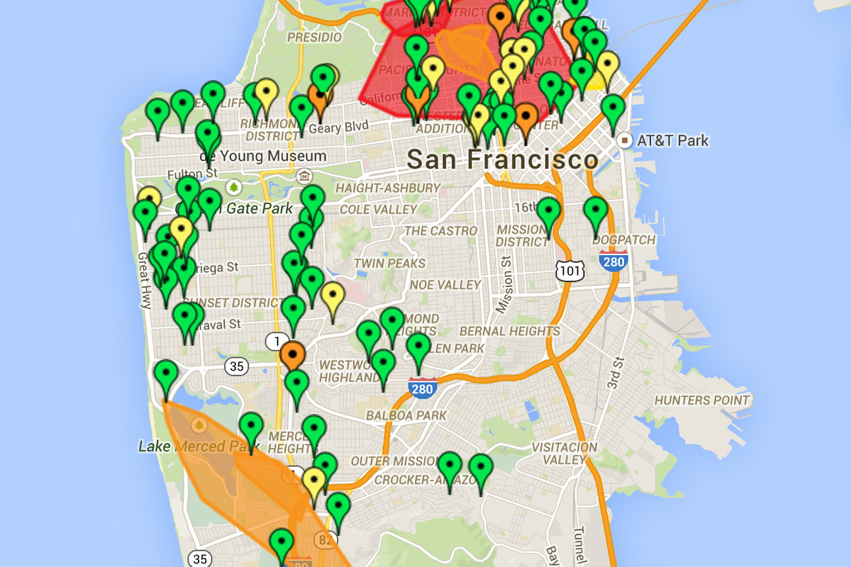 Find Or Report Electric Outages Pge Outages Map California