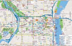 Philadelphia Downtown Map - Printable Map Of Center City Philadelphia