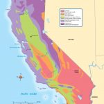 Physical Map Of California Landforms   Klipy   California Landforms Map