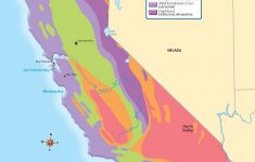 Physical Map Of California Landforms - Klipy - California Landforms Map