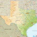 Physical Map Of Texas   Ezilon Maps   Carthage Texas Map
