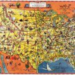 Pictorial Map Setting Forth The Services Of The Greyhound Lines And   Greyhound Map California