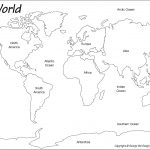 Pin On Homeschooling   World Map Black And White Printable
