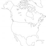 Pinangie Wild On For The Kids | Blank World Map, America Outline   Free Printable Map Of North America