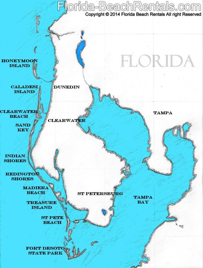 Pinellas County Florida Map, #florida #map #pinellascounty | Talk Of - St Pete Beach Florida Map