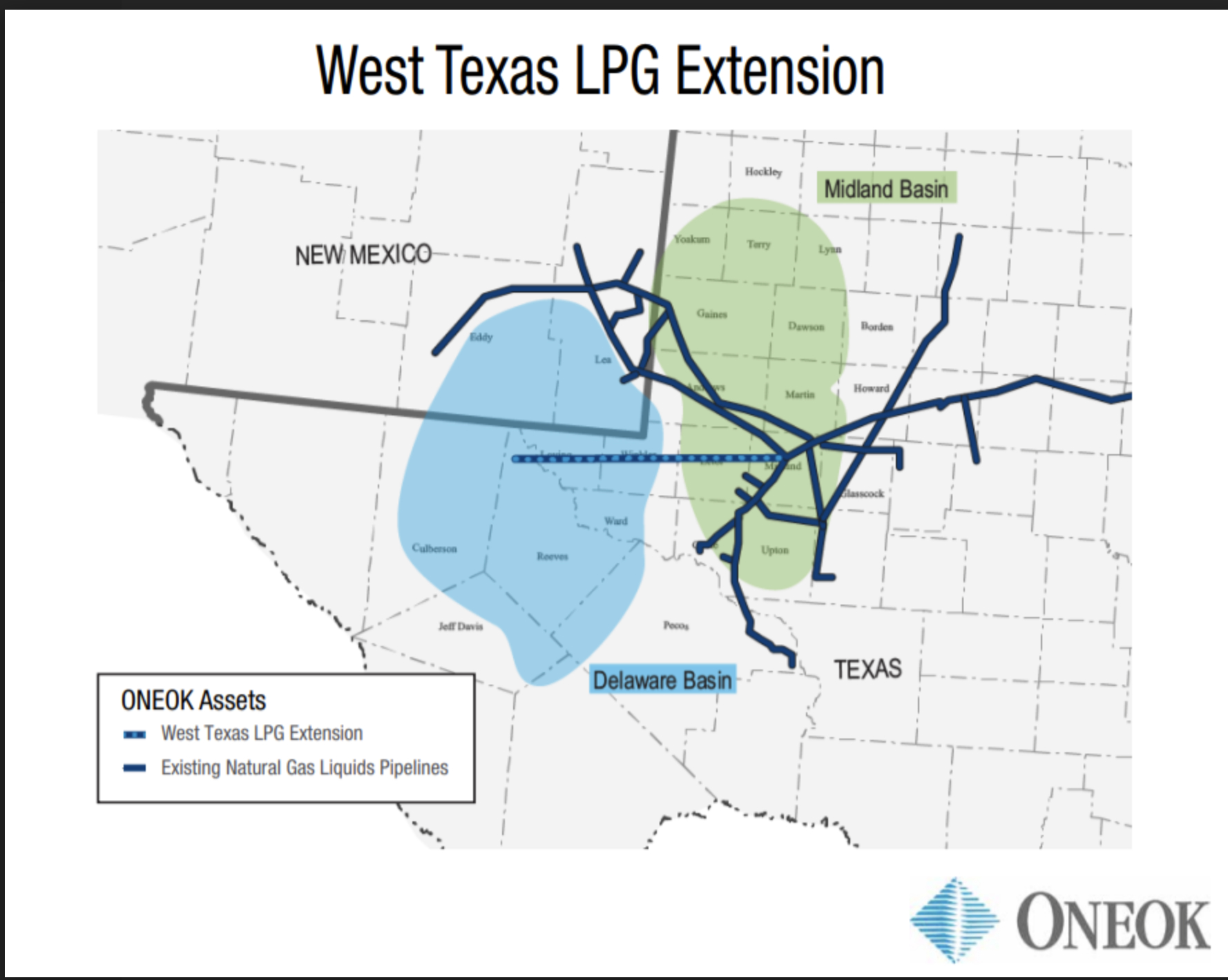Pipeline Construction Project In The Works - Oneok Pipeline Map Texas