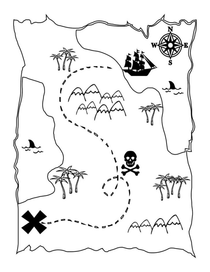 Printable Neverland Map