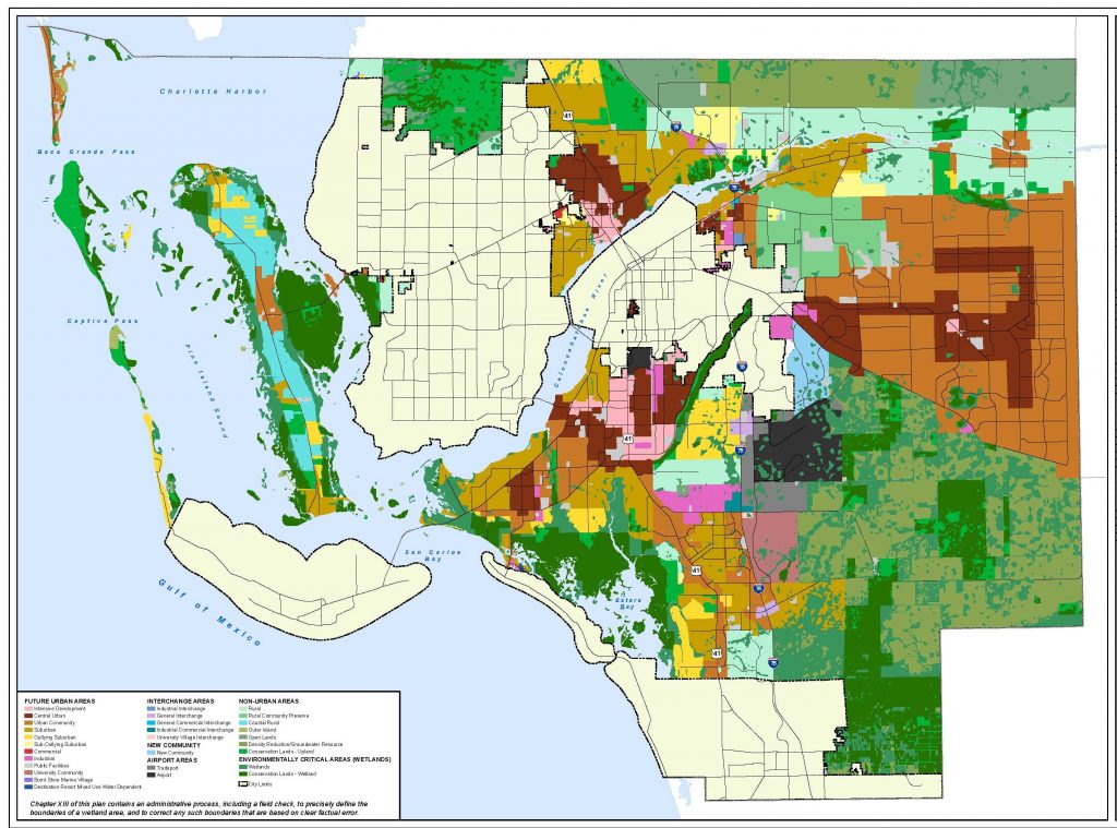 Planning - Florida Land Use Map - Printable Maps