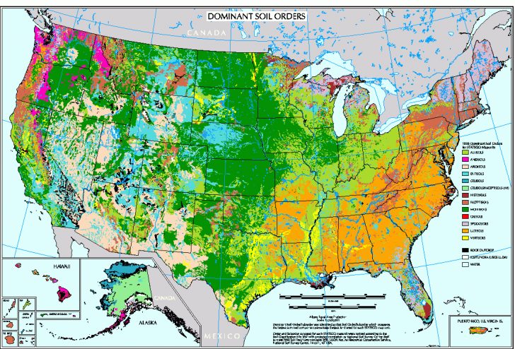 Plant And Soil Sciences Elibrary:: Print Lesson - Florida Soil Types ...