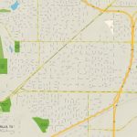 Political Map Of Richland Hills, Tx Print   Walmart   Richland Hills Texas Map