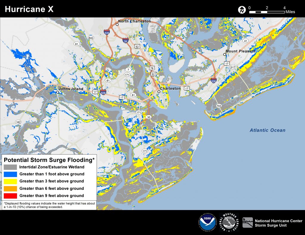 Florida Future Flooding Map Printable Maps