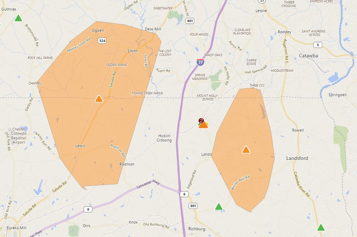 Power Outage Affecting Hundreds Who Live Near York Co/chester Co Line - Duke Florida Outage Map