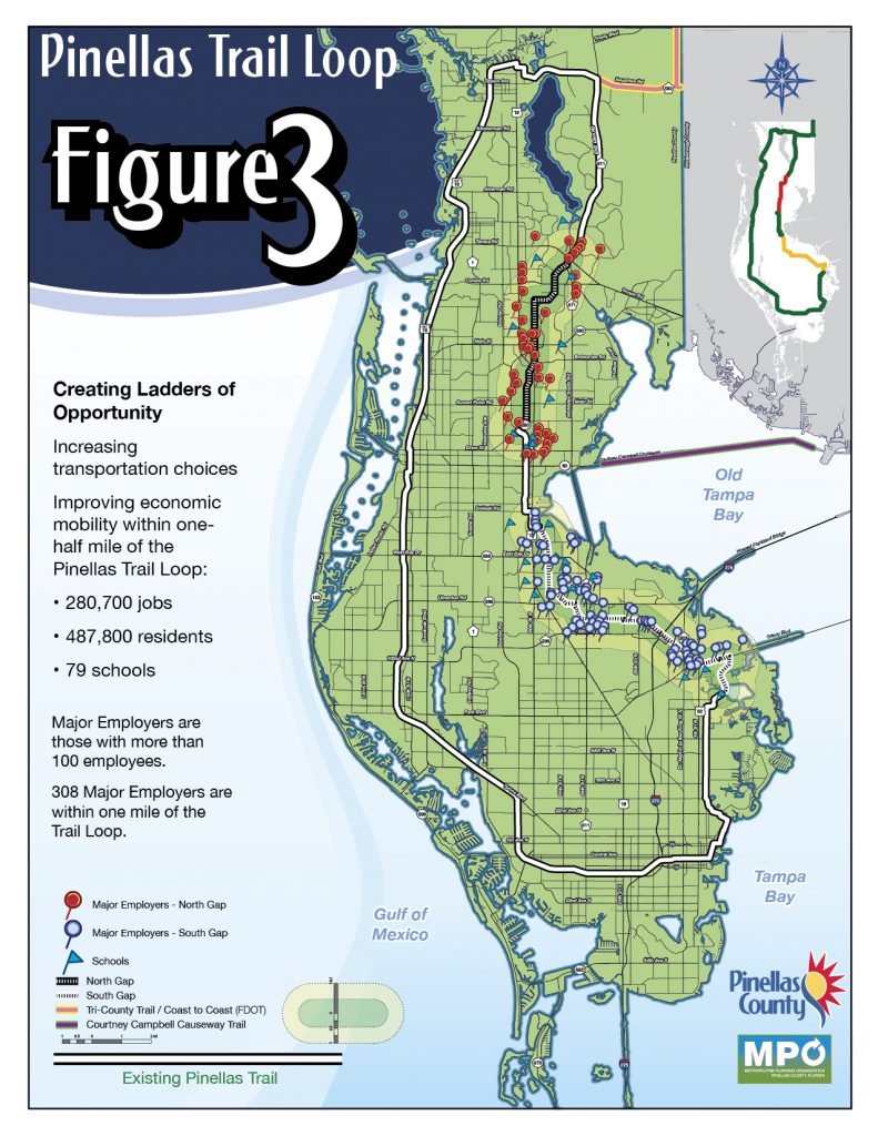 Primary Selection Criteria - Pinellas Trail Map Florida | Printable Maps