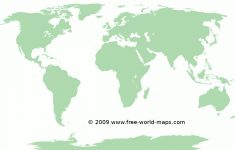 Printable Blank World Maps | Free World Maps - 8X10 Printable World Map