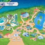 Printable California Adventure Map Detailed Theme Park & Attractions   Printable Sea World Map