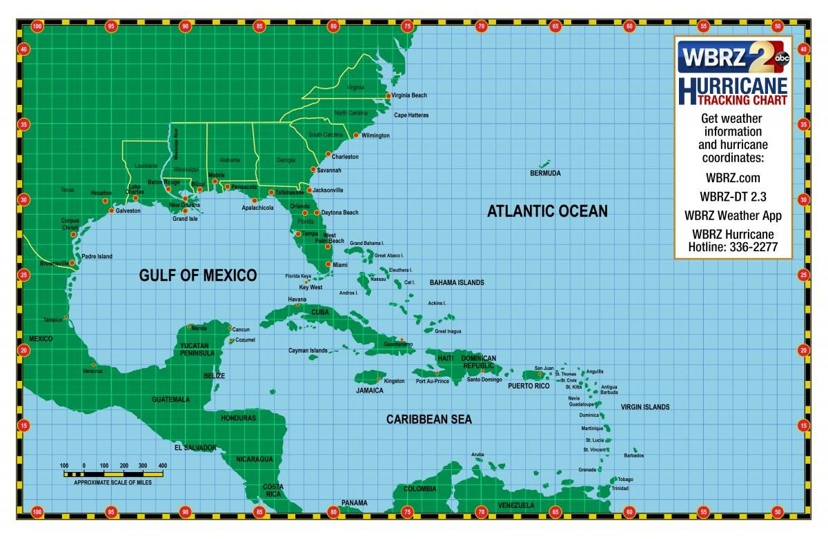 How To Use A Hurricane Tracking Chart Printable Hurricane Tracking Map Printable Maps