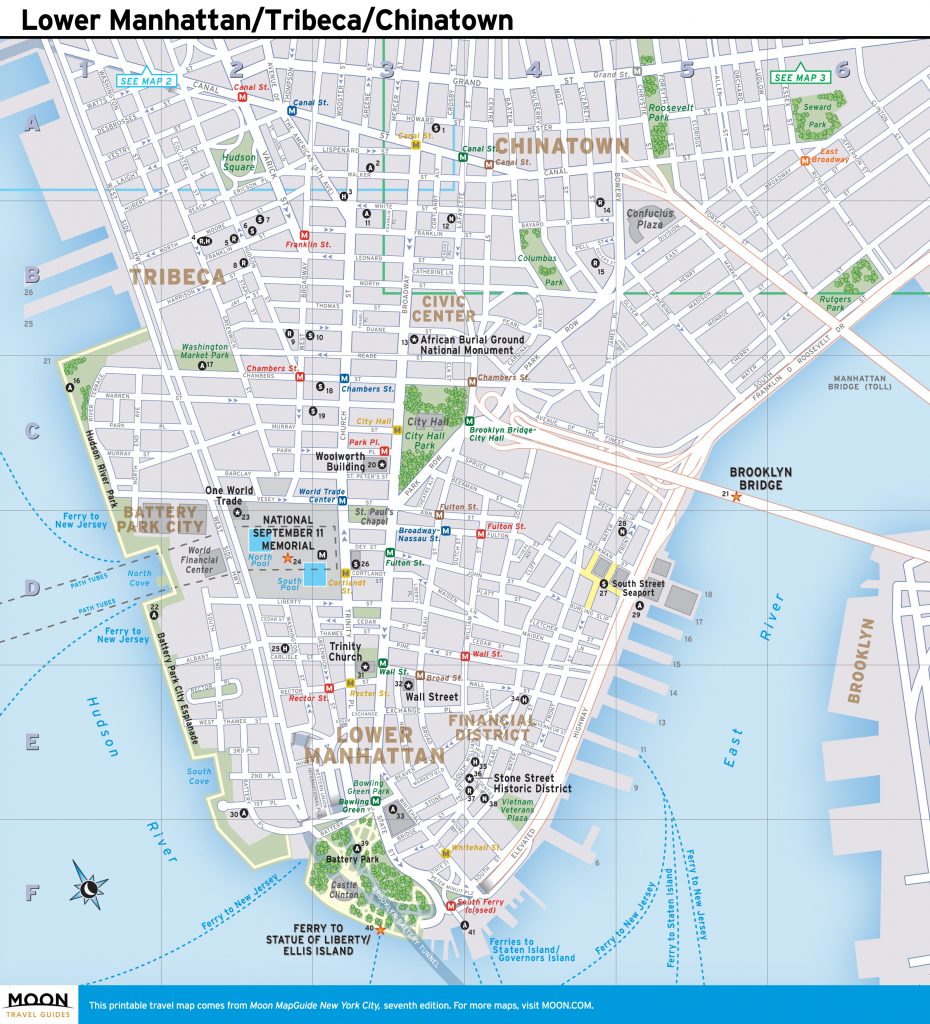 Printable Manhattan Street Map Download Printable Manhattan Street ...