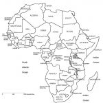 Printable Map Of Africa | Africa, Printable Map With Country Borders   Printable Map Of Africa With Countries Labeled